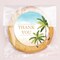 Big Dot of Happiness Beach Wedding Thank You Stickers and Clear Cookie Bags, Cellophane Treat Bags 4.25x7 IN for Candy or Baked Goods - 25 Count